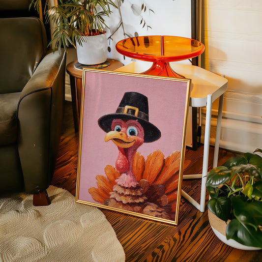 Pilgrim Turkey's Pink November Tale