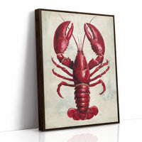 Crimson Catch From Maine Shores