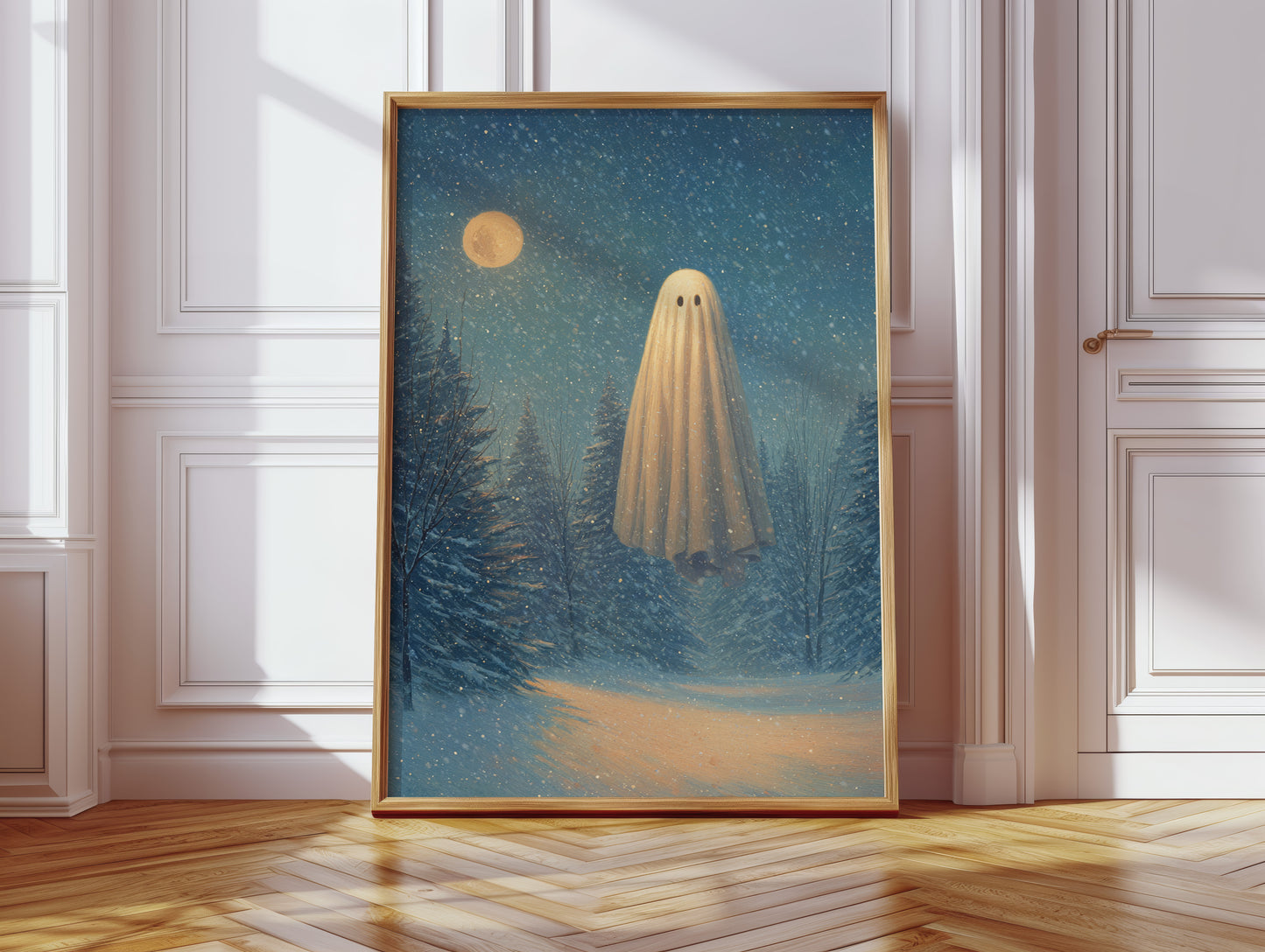 A Dance Beneath Winter's Glow