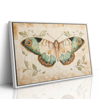 Aged Pages Hold Butterfly Tales