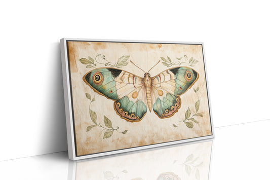 Aged Pages Hold Butterfly Tales