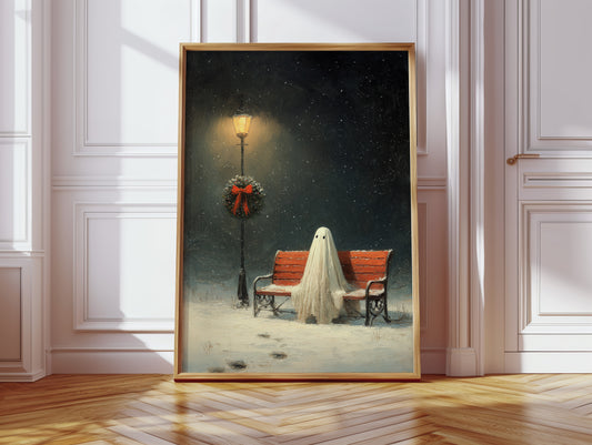 Silent Vigil Under Winter's Gaze