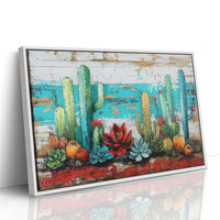 Desert Blooms Paint Turquoise Dreams