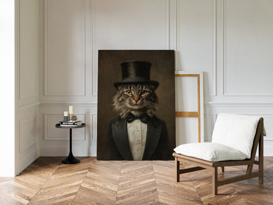 A Feline Affair in Formal Attire