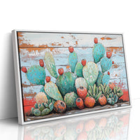 Desert Jewels On Weathered Wood