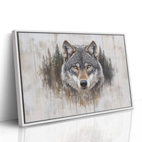 Ancient Forest Holds Wolf's Gaze
