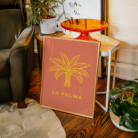 Coral Sunsets Meet Island Gold