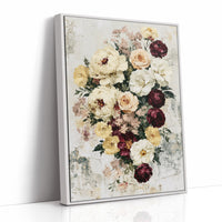Bouquet on Weathered Stone