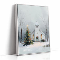 Quiet Chapel at Christmas