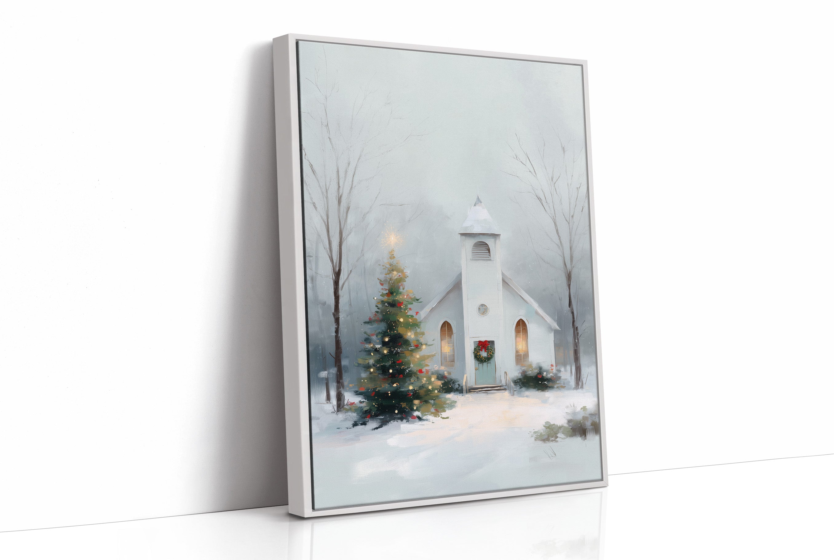 Quiet Chapel at Christmas