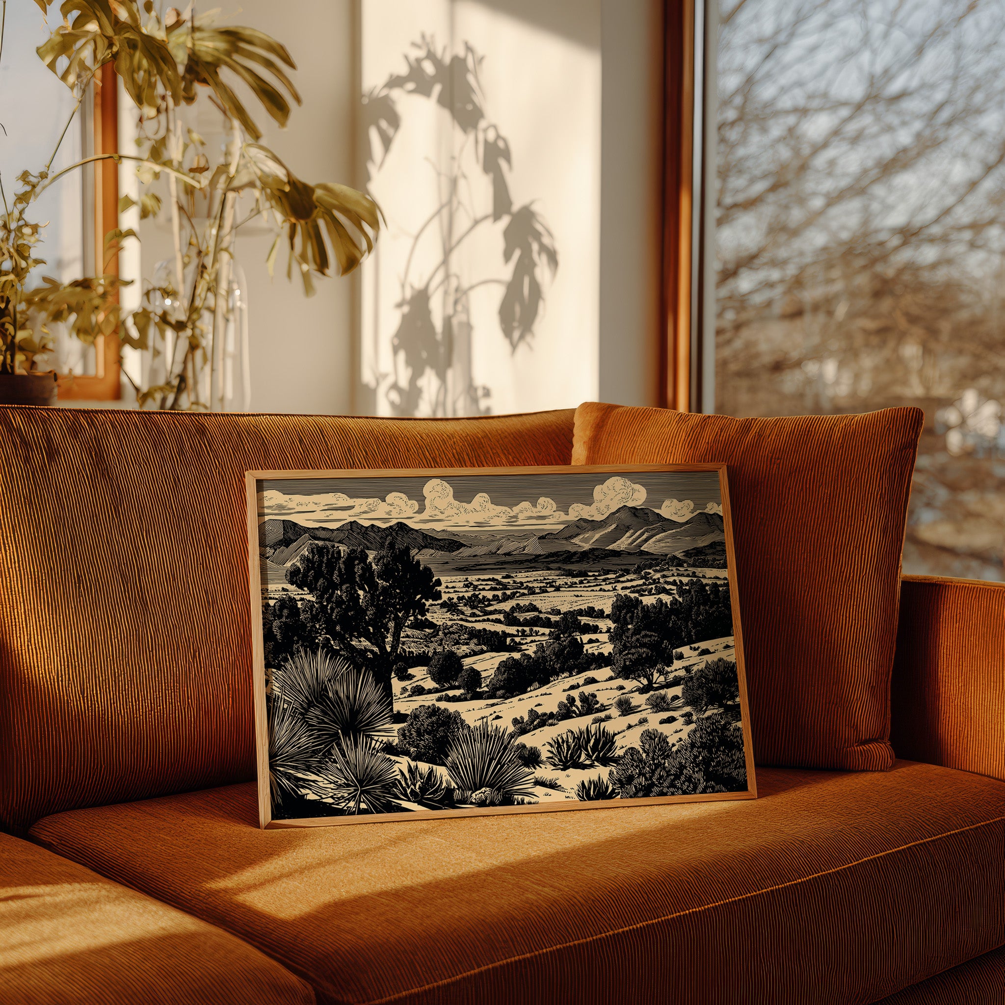 Desert Plains Dance With Mountains