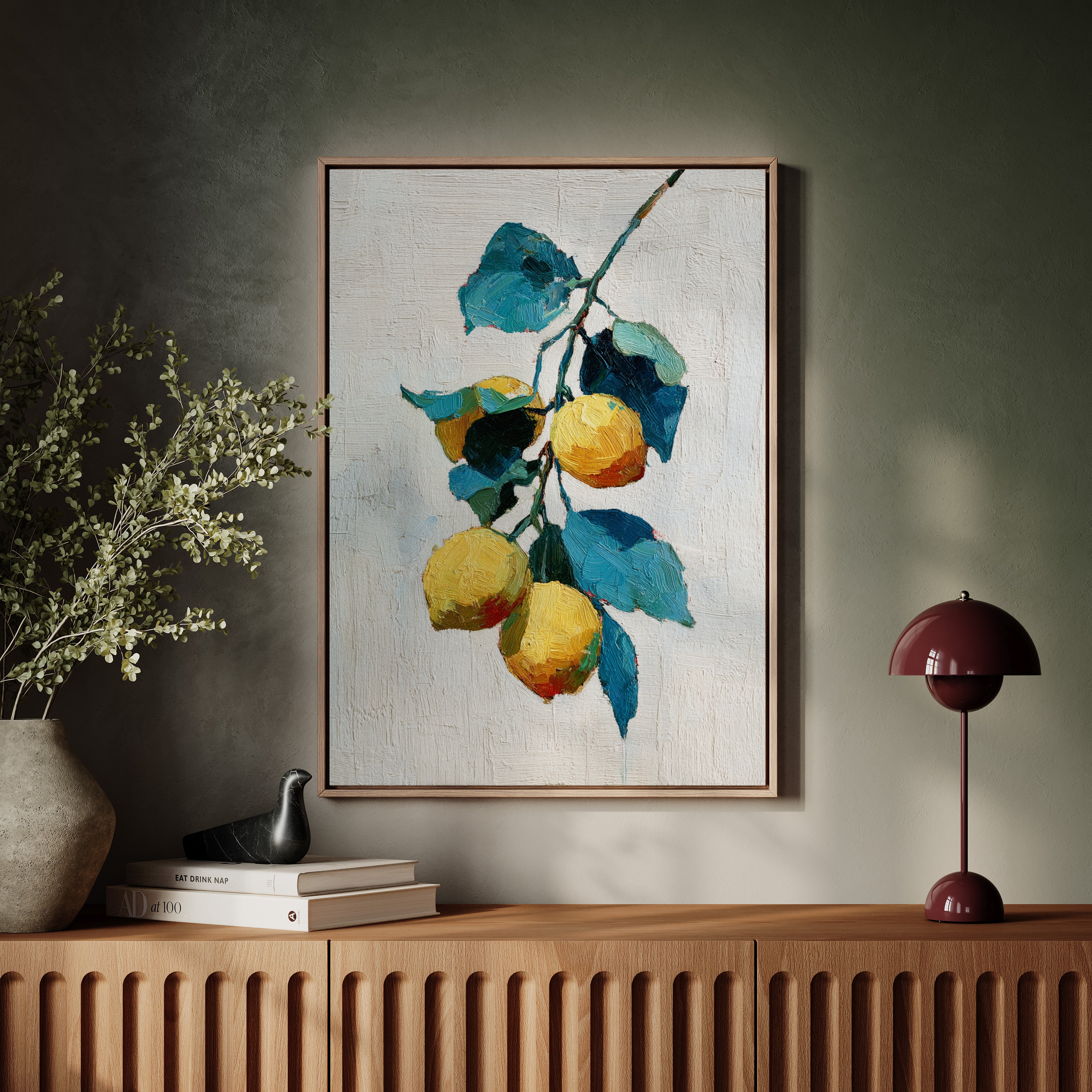 Harvested Sunshine in a Branch