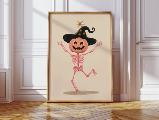 A Skeleton's Delightful Dance
