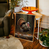 Autumn's Wild Turkey Stands Proud