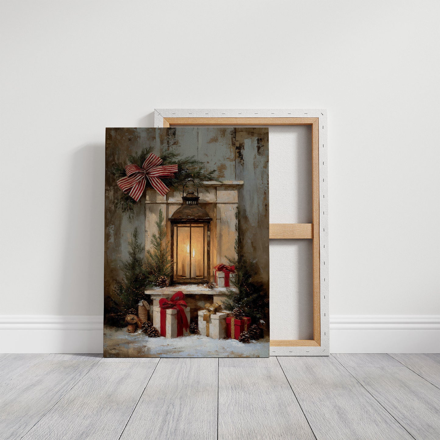 Lantern Light Beckons Winter Home