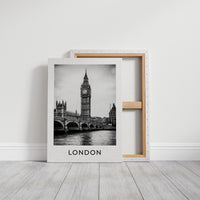 Big Ben Over The Thames