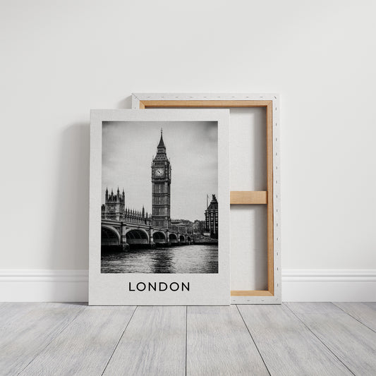 Big Ben Over The Thames