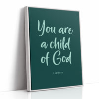 Sacred Words In Mint Glow