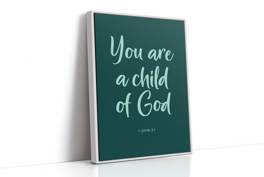 Sacred Words In Mint Glow