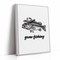Gone Fishing Cowboy Bass