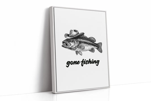 Gone Fishing Cowboy Bass