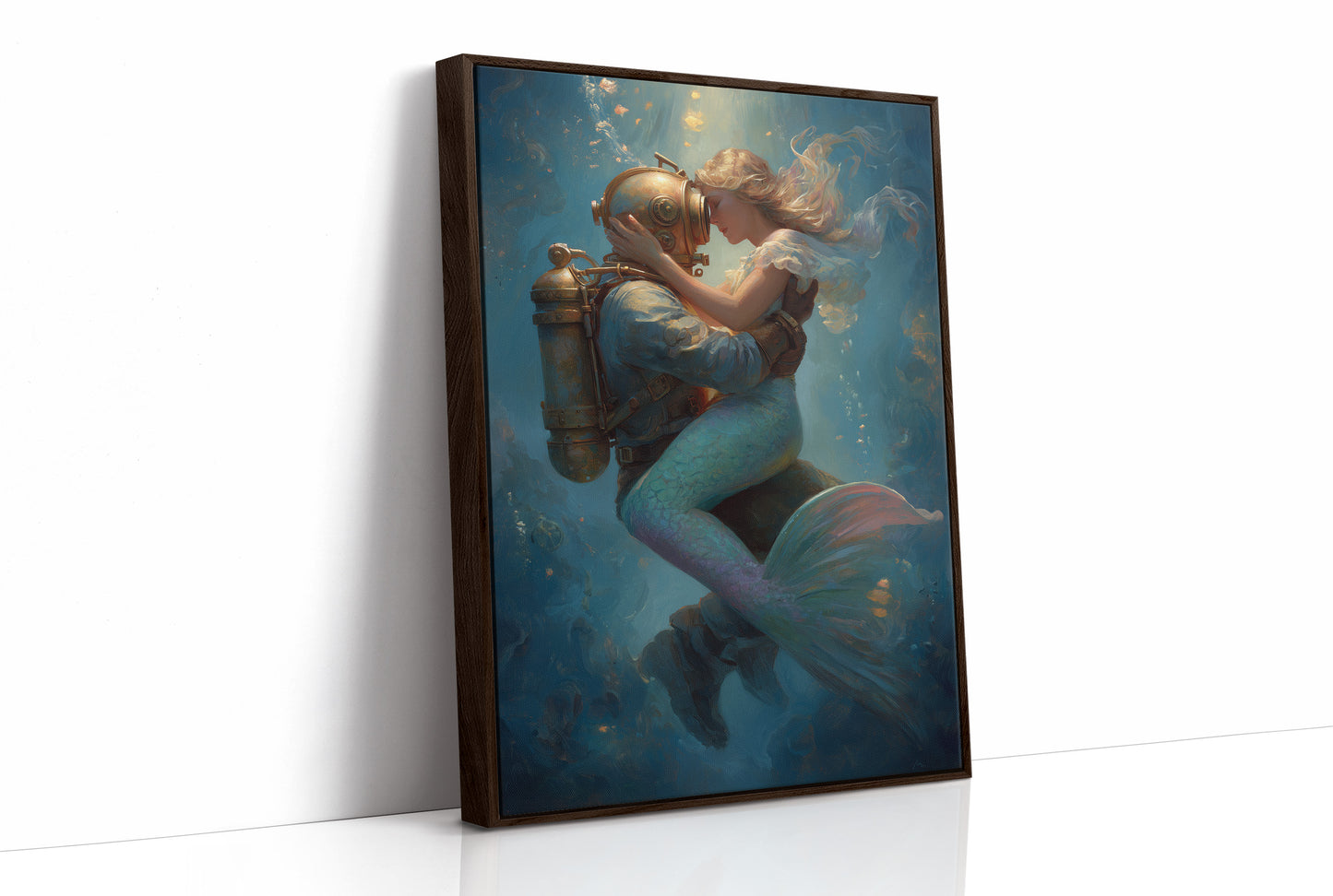 Brass Depths Embrace Aquatic Dreams