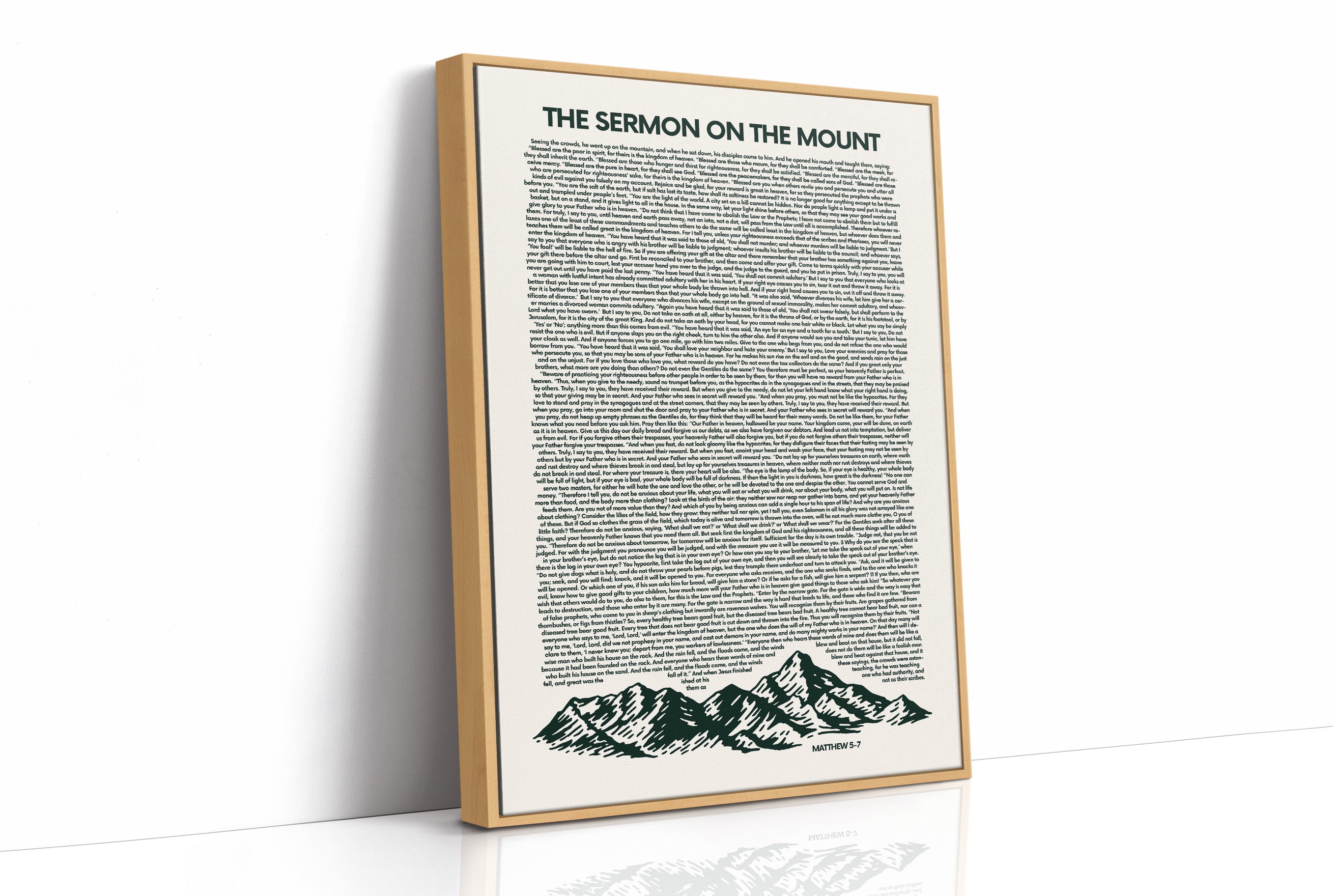 The Sermon On The Mount