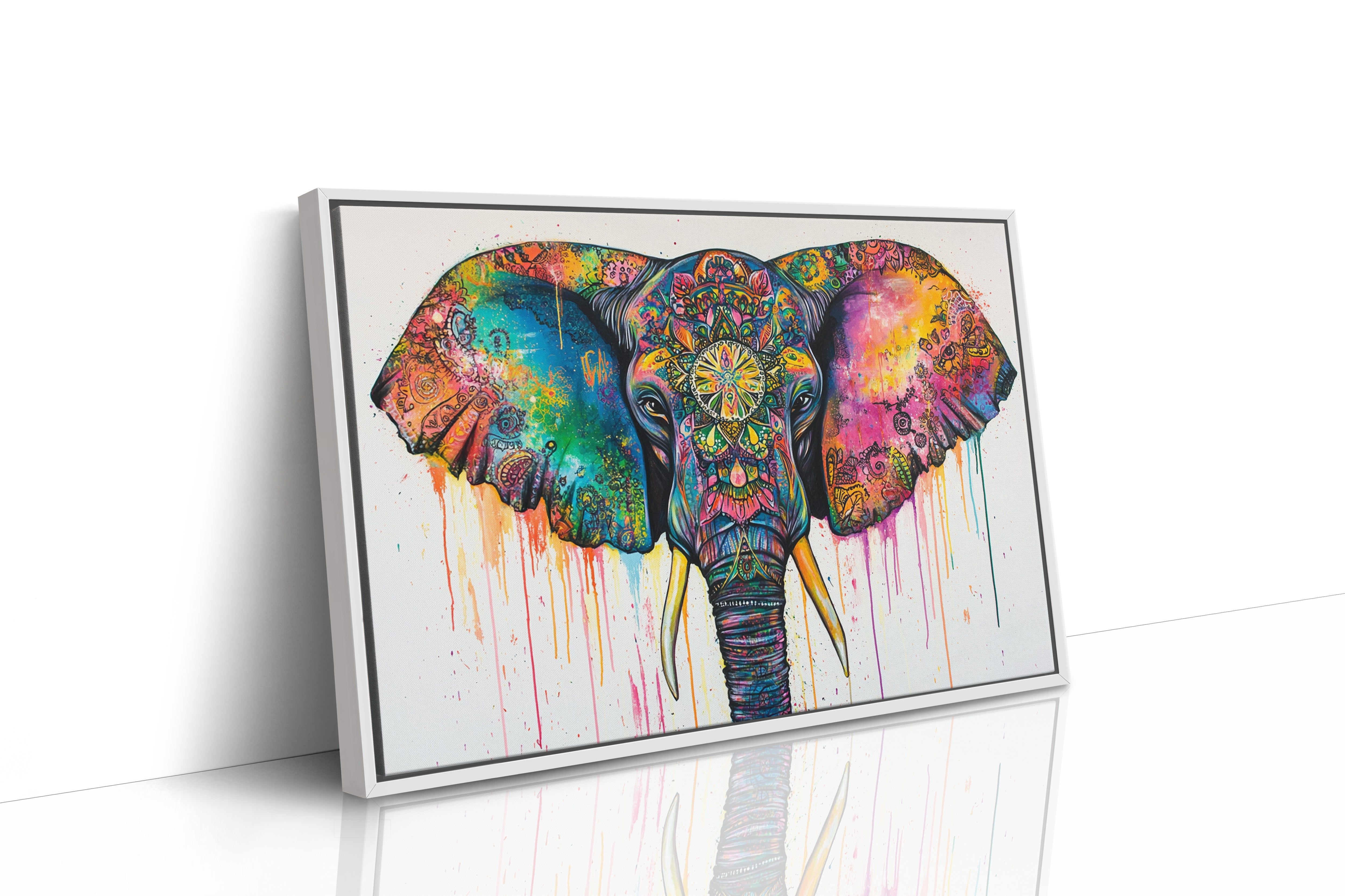 Sacred Colors Dance Through Tusks