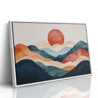 Mountains Flow Like Ocean Waves