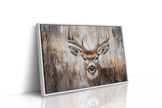 Noble Buck In Winter Light