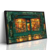 Rainy Night at the Bookshop