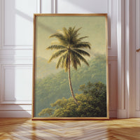 A Solitary Palm's Embrace