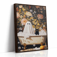 JK1360 - Premium Art Print - Brown Framed Canvas image 1