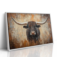 Longhorn Tales In Copper Light