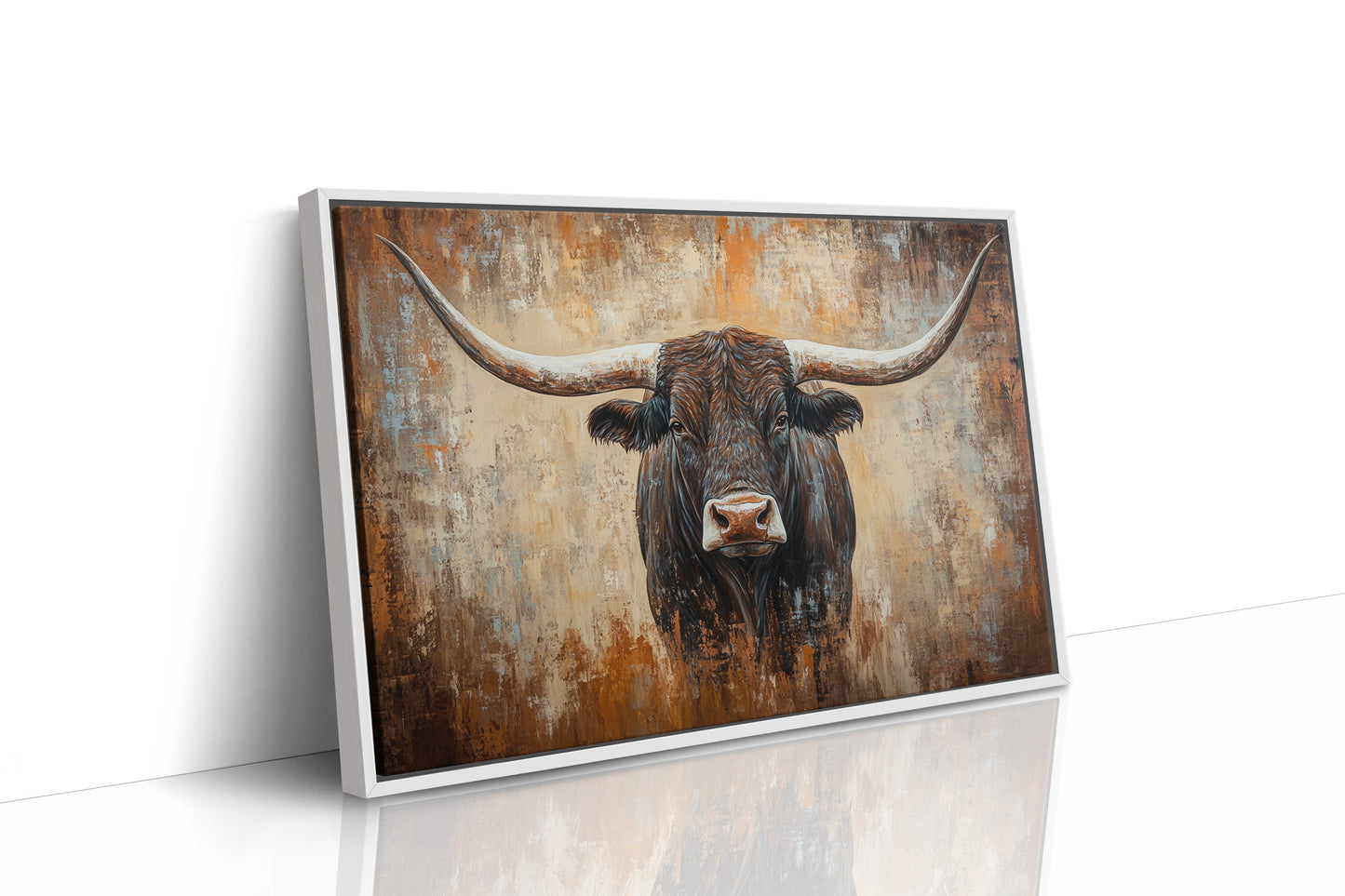 Longhorn Tales In Copper Light