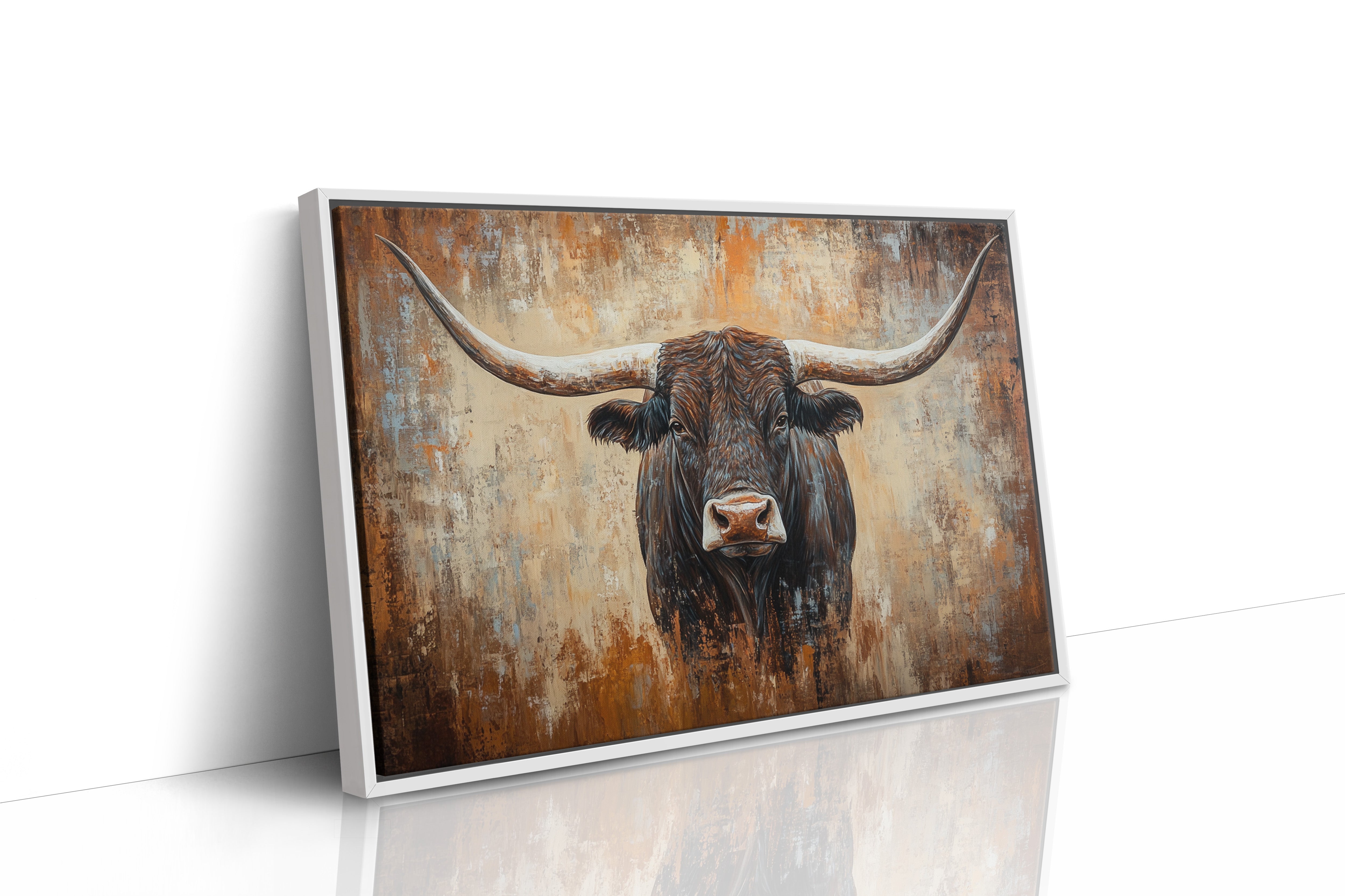 Longhorn Tales In Copper Light
