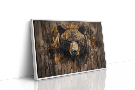 Ancient Forest Holds Bear's Gaze