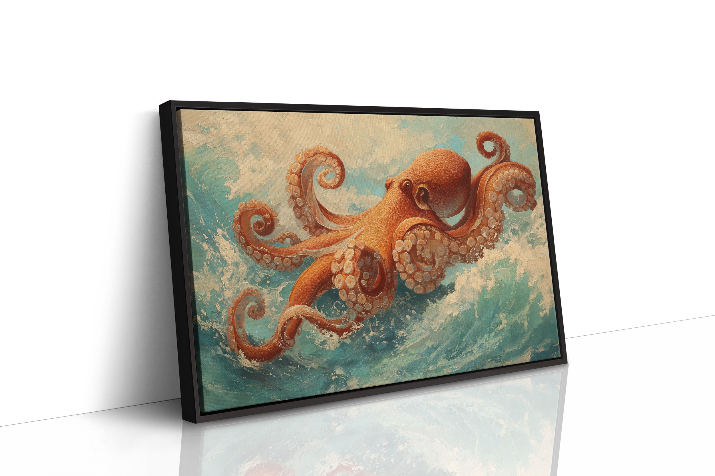 Copper Dancer Rides Turquoise Waves