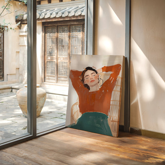 Sunlit Moments In Terracotta Dreams