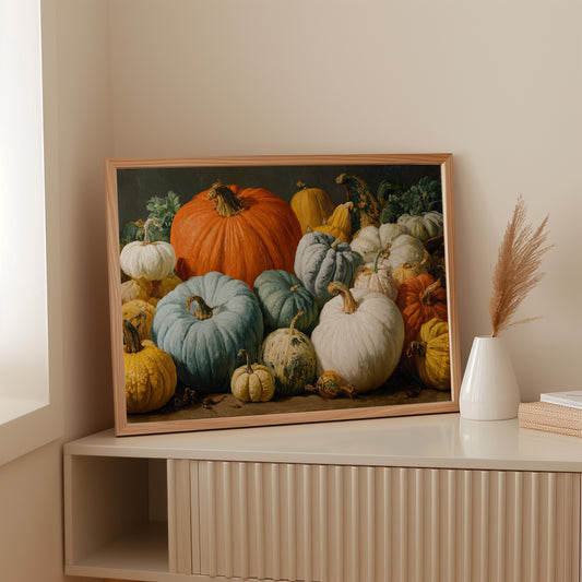 Harvest Harmony in Colorful Abundance