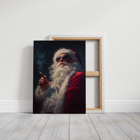 Rebel Claus Takes A Smoke Break