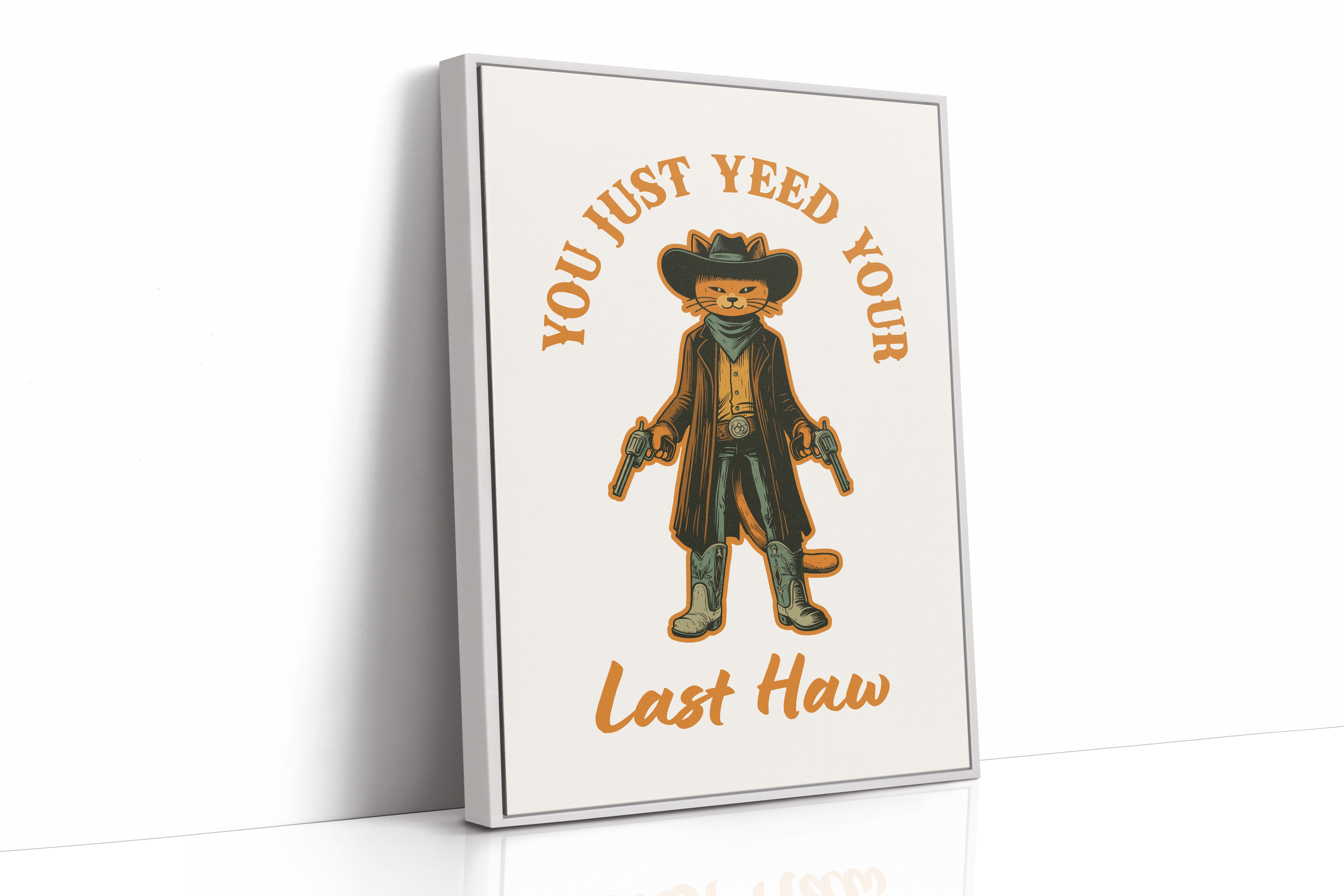 Last Haw Cowboy Cat