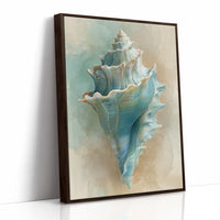 Ocean Memory In Wooden Frame