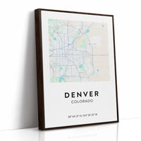 Denver, Mapped in Mint
