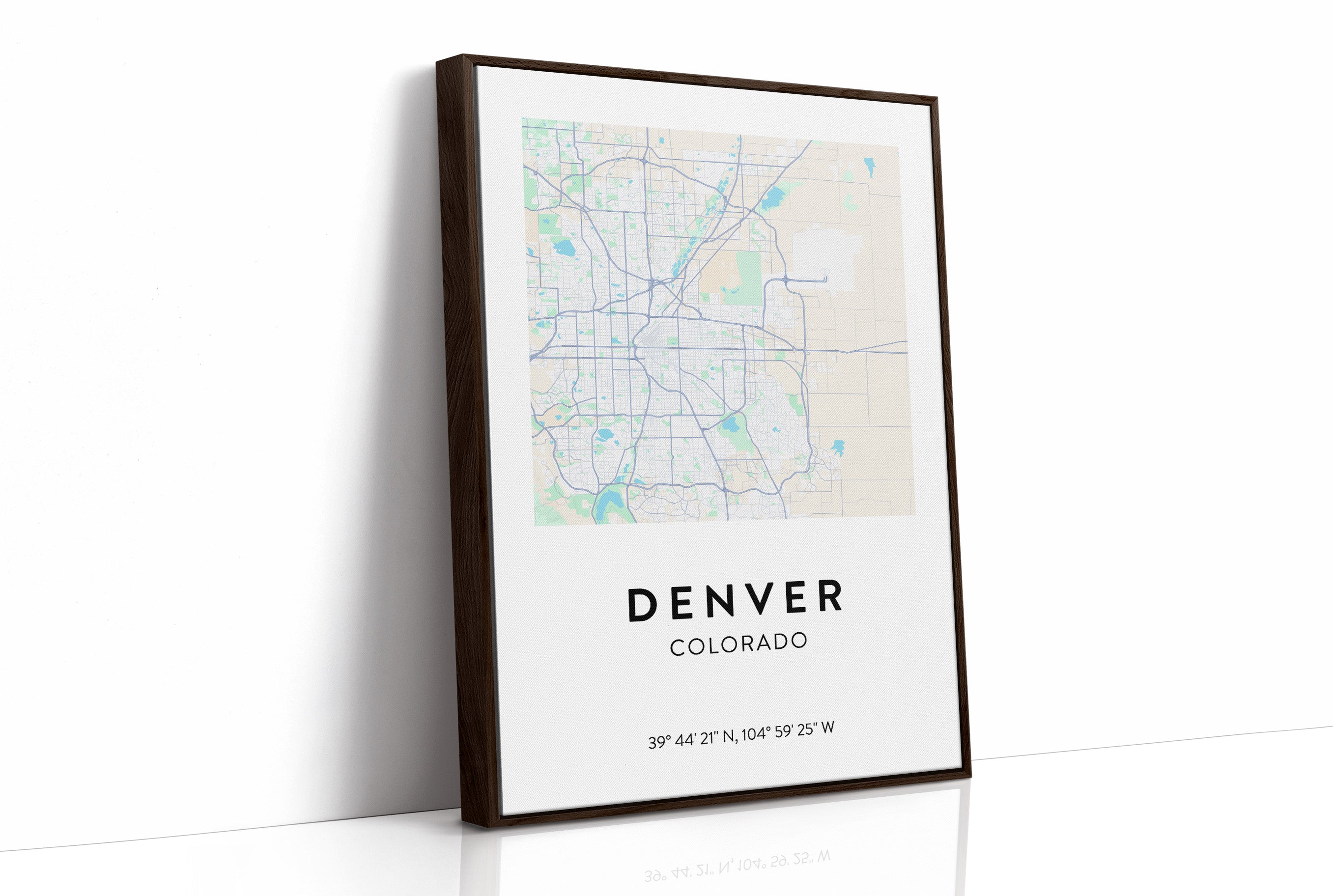 Denver, Mapped in Mint