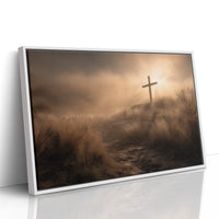 Faith Stands Tall At Dawn's Edge