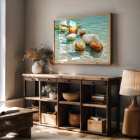 Stones Dance In Turquoise Waters