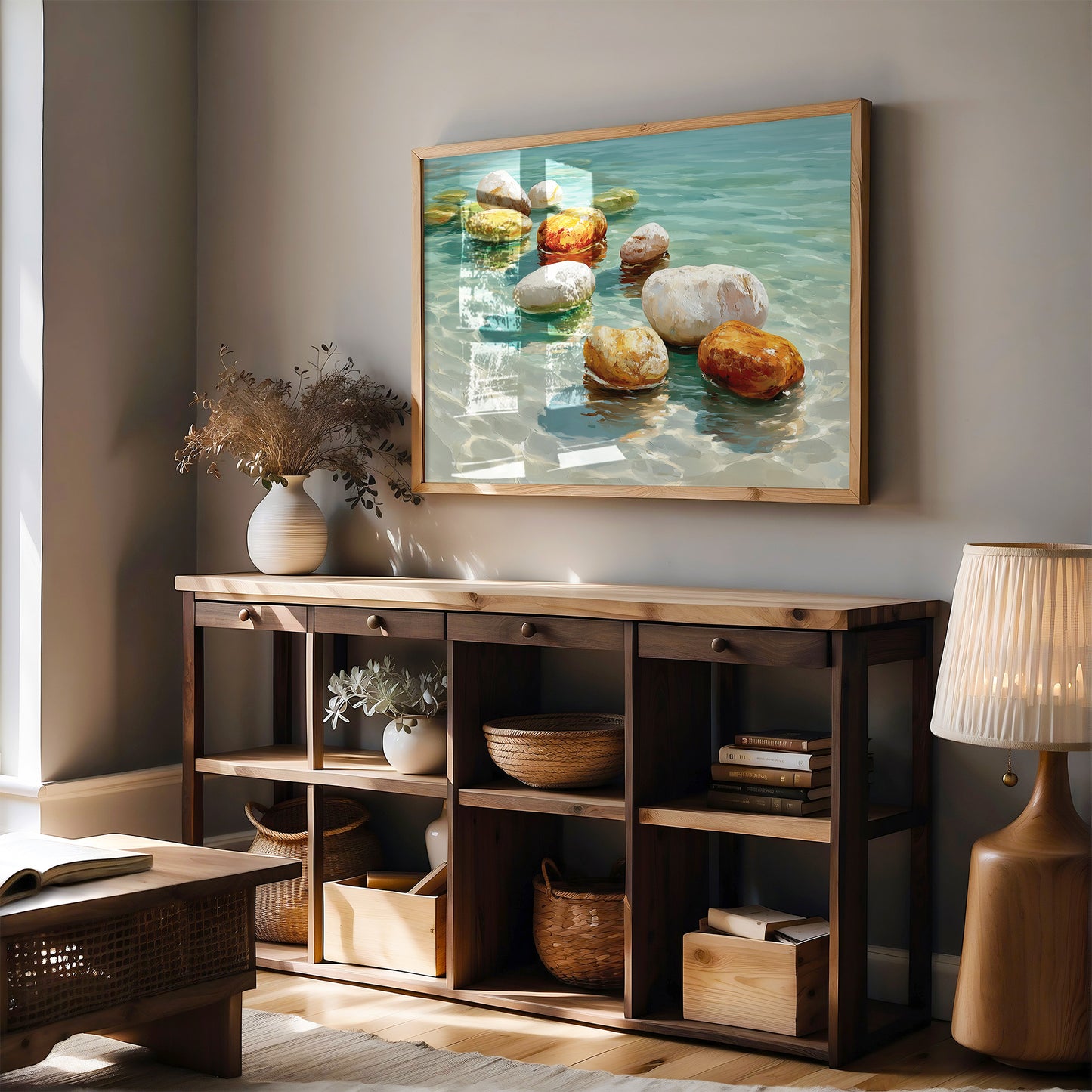 Stones Dance In Turquoise Waters