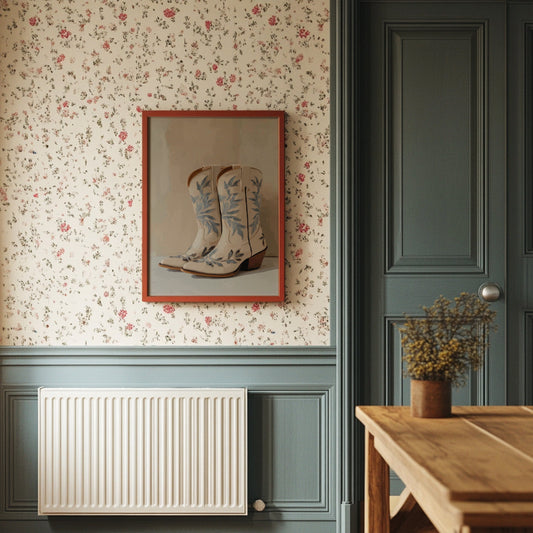 Dusty Bluebells Dance On Leather