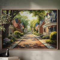 Summer Glory On Colonial Lane